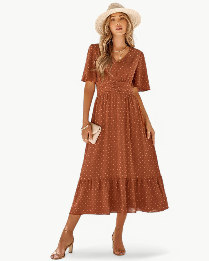 Rosita Elegant embroidered dress