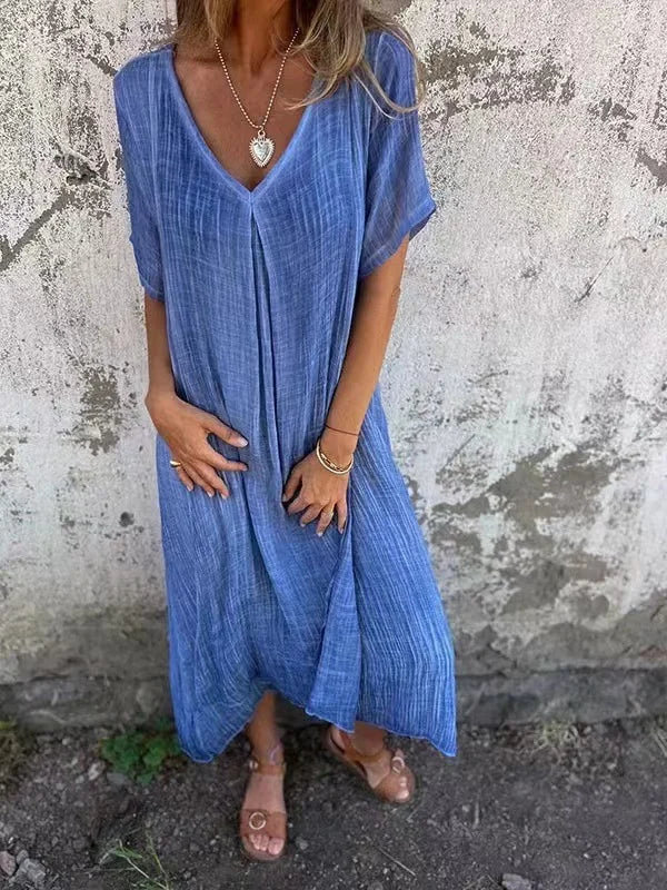 Neva Breathable V-neck Dress
