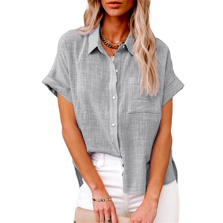 Claudia | Lightweight Shirt with Front Pocket