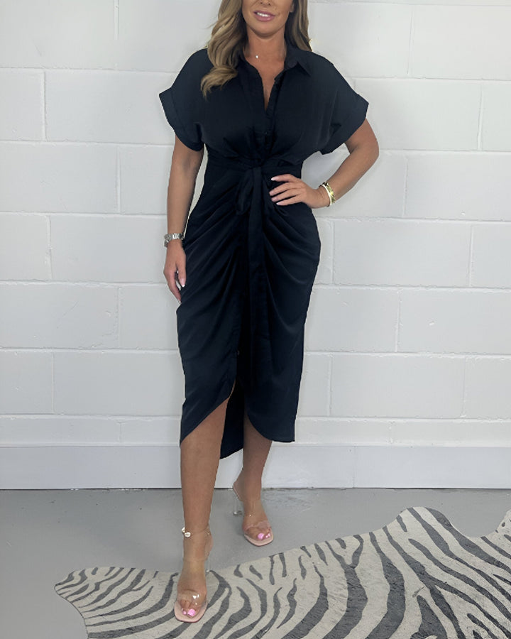 Carrie Elegant Flared Dress