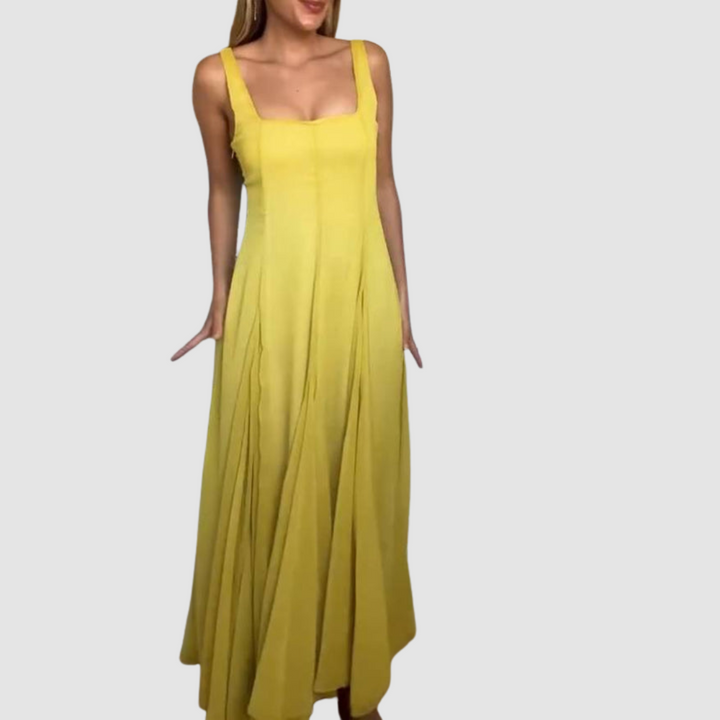 Suzy Elegant Strappy Maxi Dress