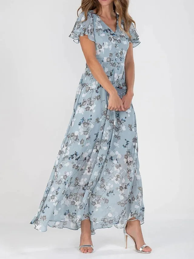 Lois Elegant Casual Maxi Dress