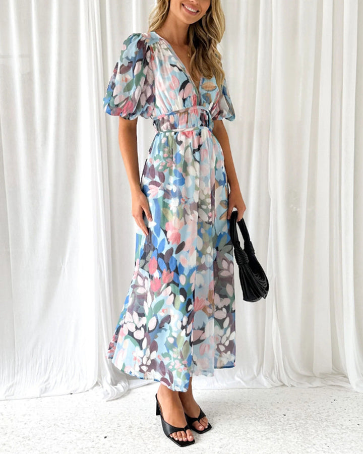 Corrine Chic Floral Dress