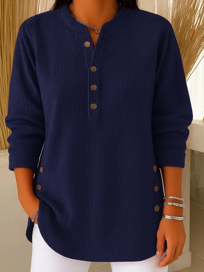 Eden | Button Henley-Tunic