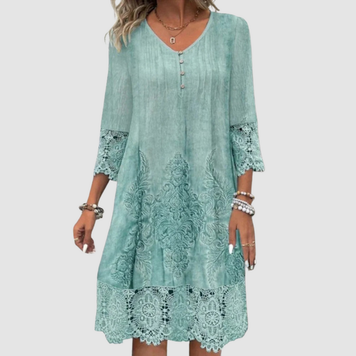 Jacquelin Elegant Lace Dress