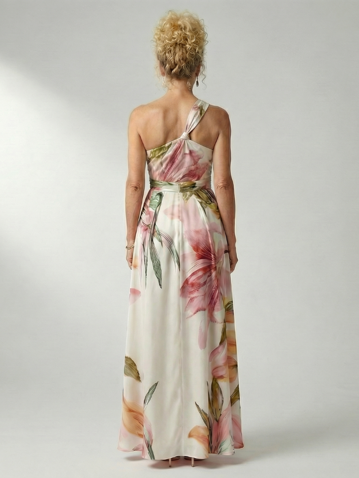 Amiel Light Floral Maxi Dress