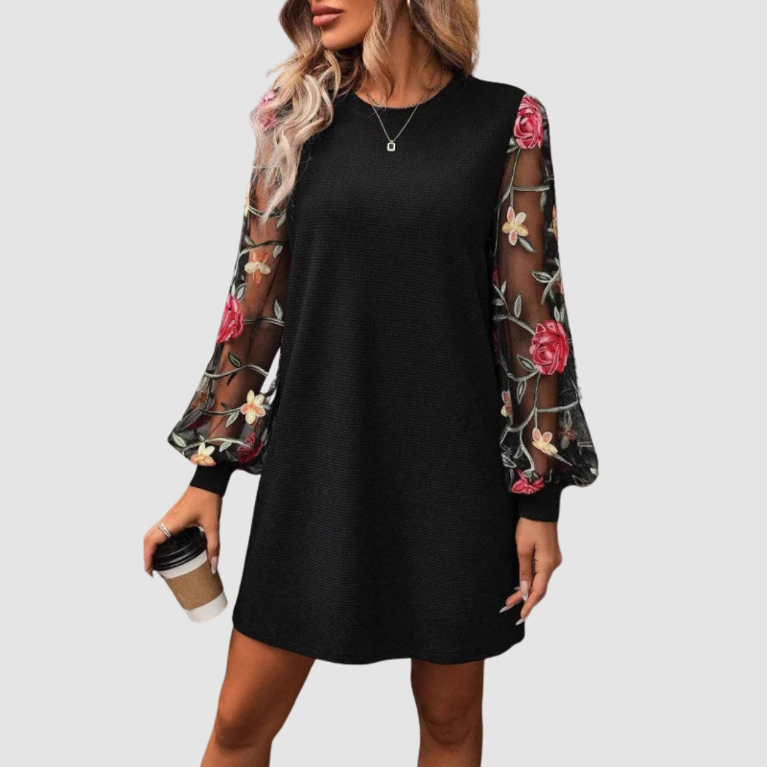 Shara Lace Long Sleeve Dress