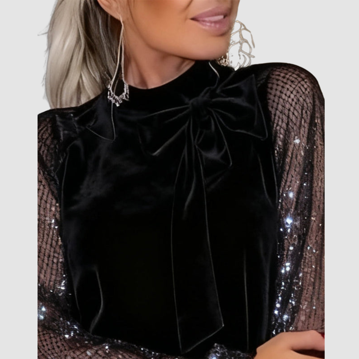 Martina Elegant Suede Dress