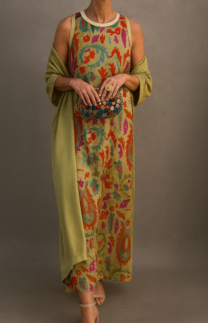 Ivorie Printed Dress
