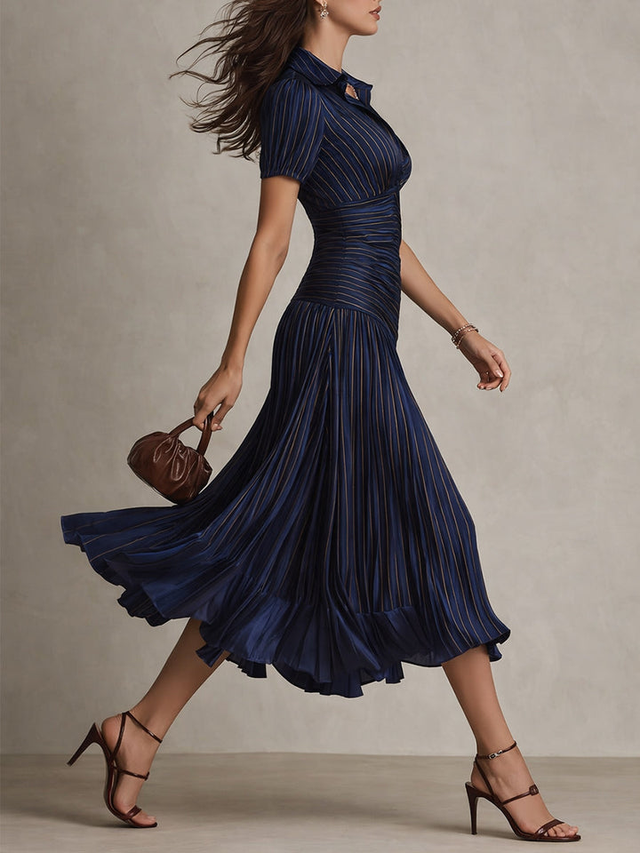 Heidi Retro Midi Dress