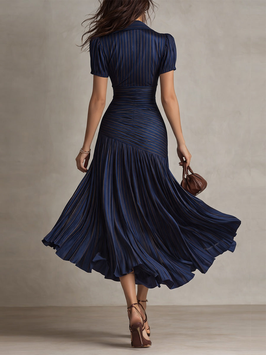 Heidi Retro Midi Dress