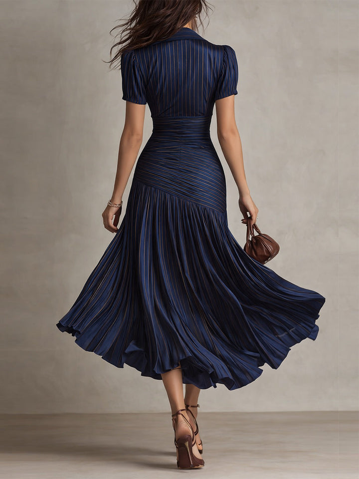 Heidi Retro Midi Dress