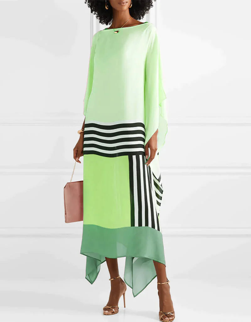 Iria Geometric Kaftan
