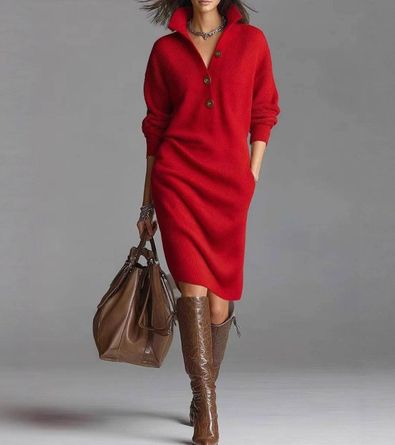 Leonore Chic Knit Dress