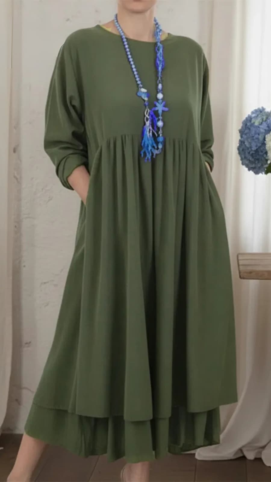 Lyra Casual Maxi Dress