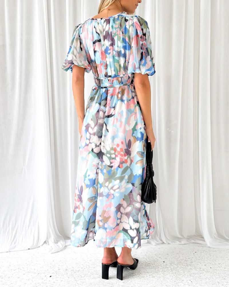 Corrine Chic Floral Dress