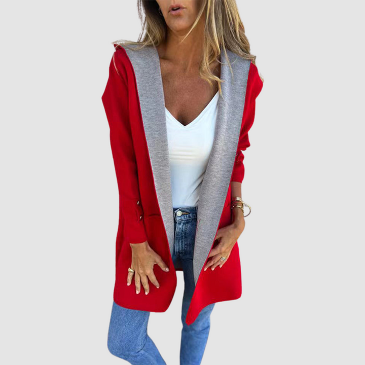 Mariela Colorblock Hooded Jacket