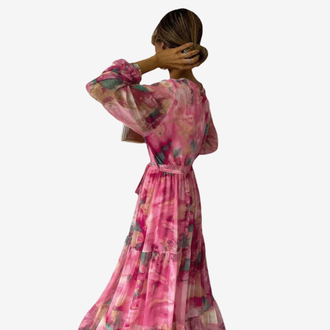 Sharrie Elegant Pink Dress