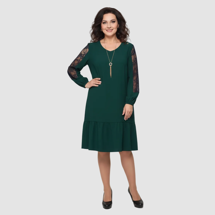 Laila Elegant Midi Dress