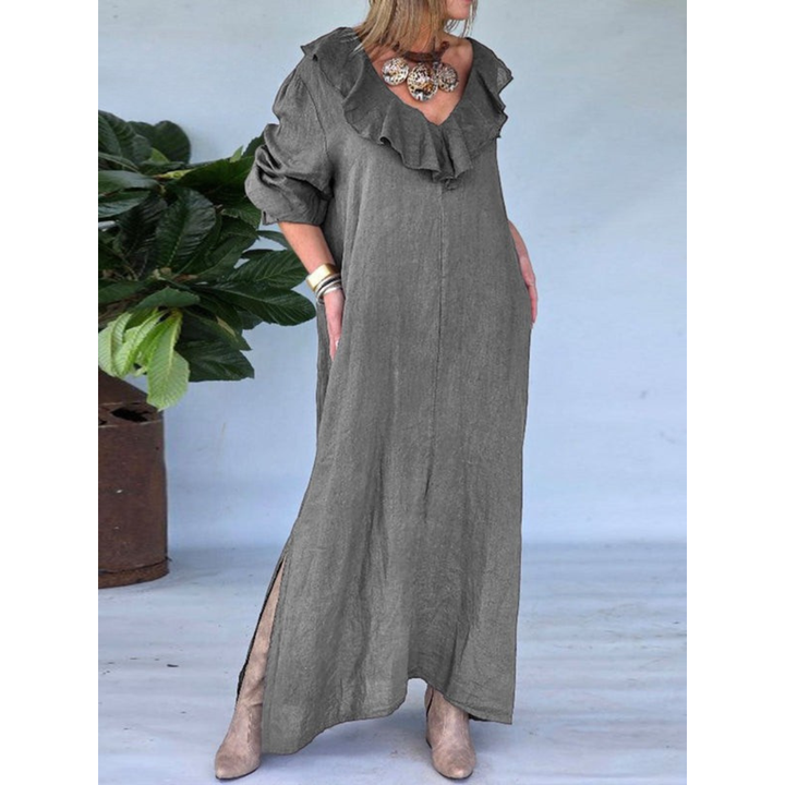 Amette Mesh Flower Dress