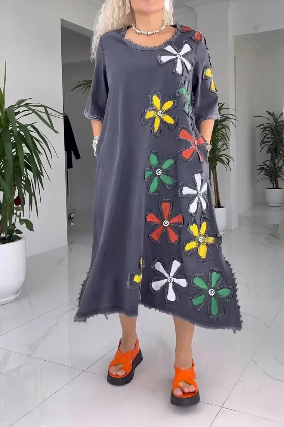 Johanna Casual Floral Dress