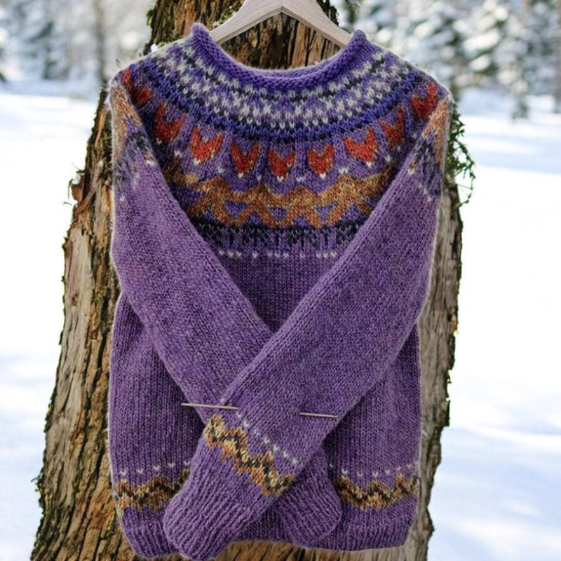 Solva | Elegant Vintage Jacquard Gilet