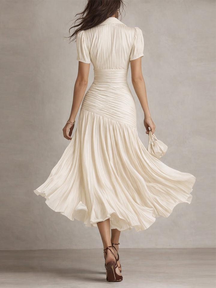 Heidi Retro Midi Dress