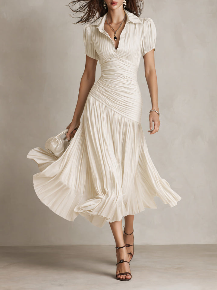 Heidi Retro Midi Dress