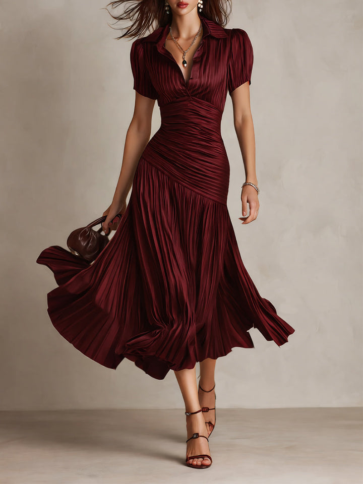 Heidi Retro Midi Dress