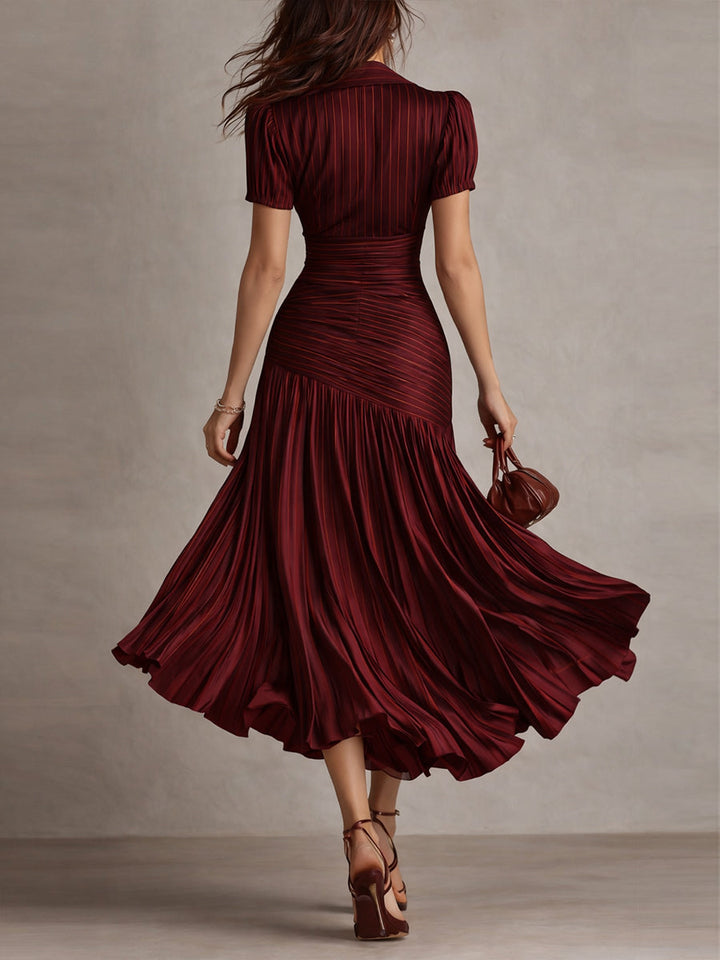 Heidi Retro Midi Dress