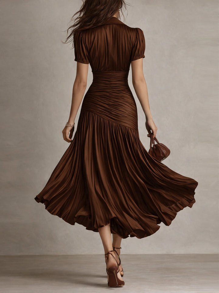 Heidi Retro Midi Dress