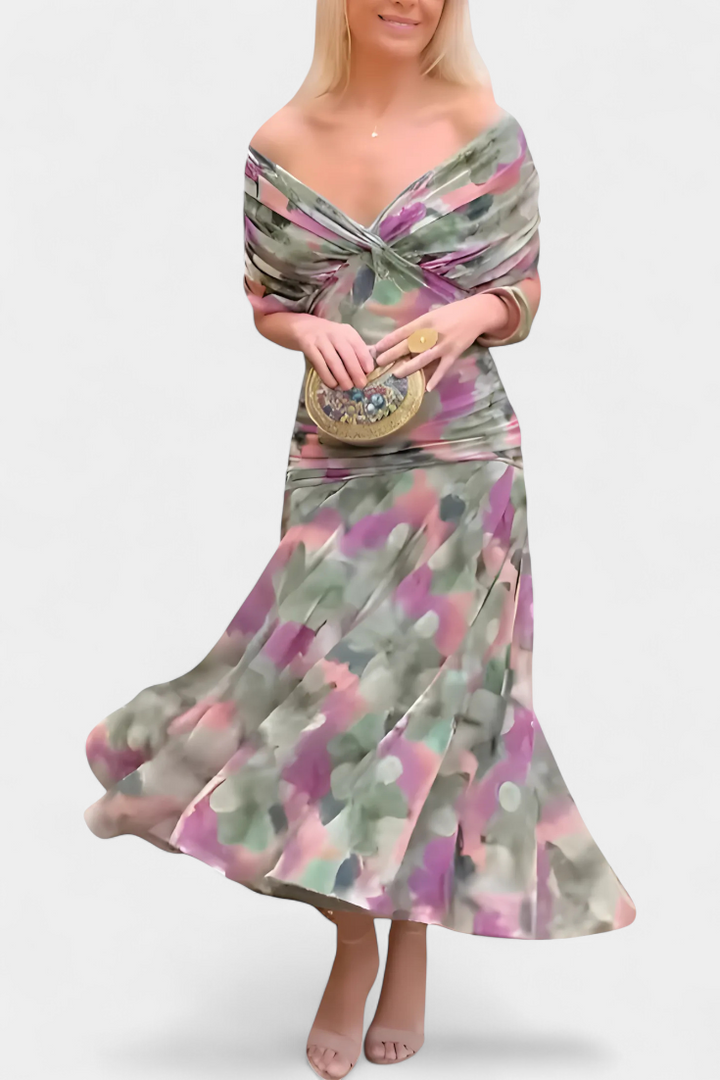 Amarra Long Floral Dress