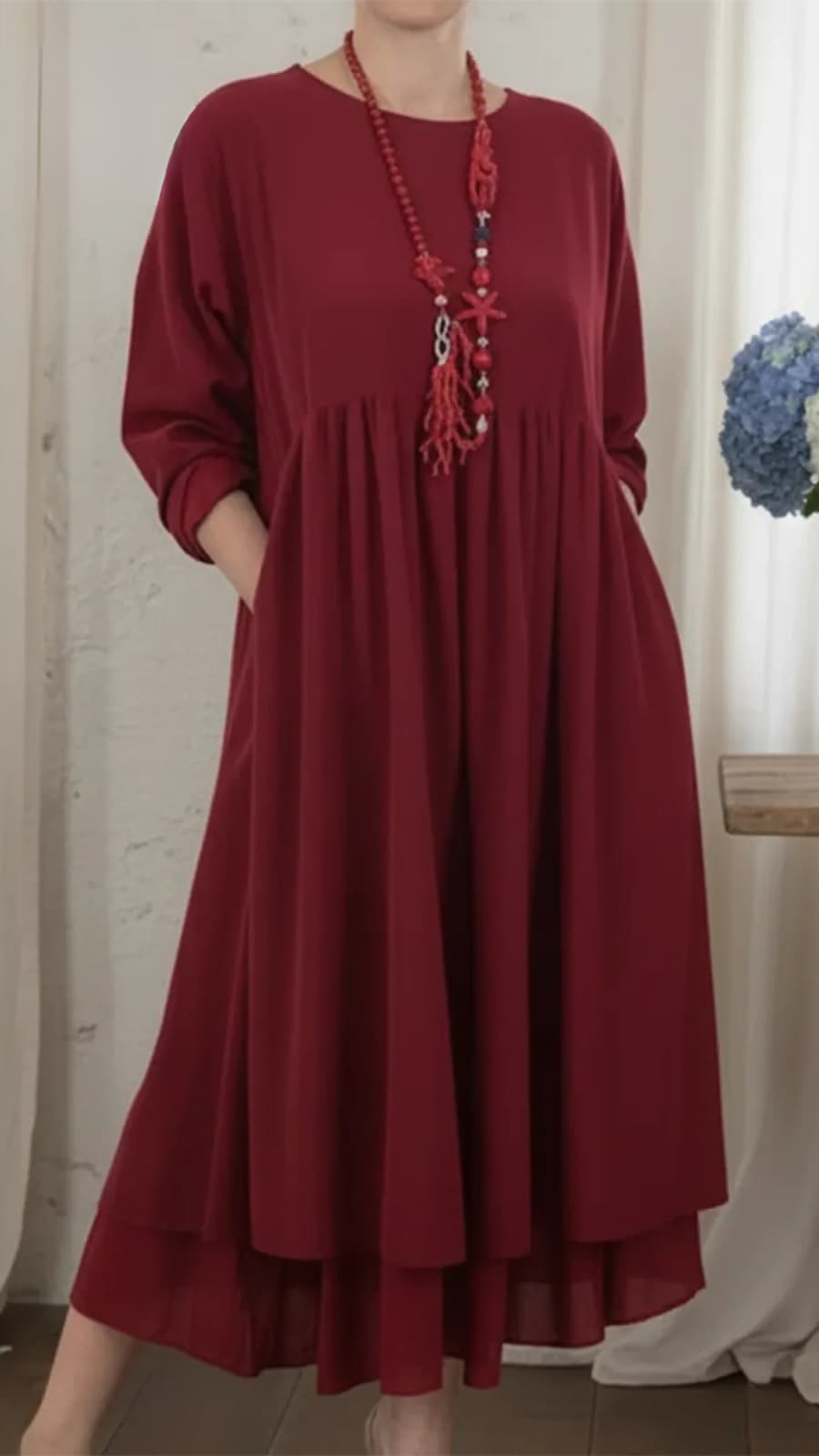 Lyra Casual Maxi Dress
