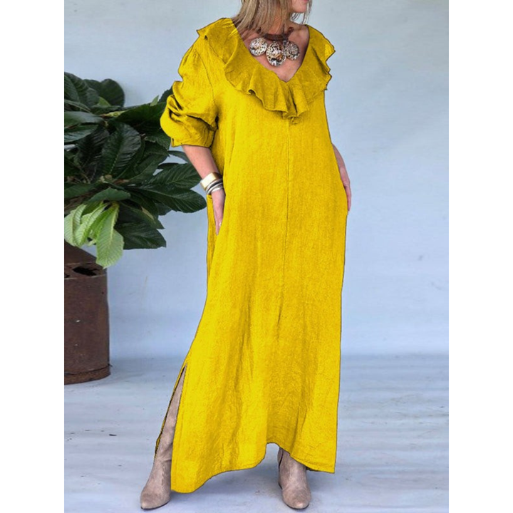 Amette Mesh Flower Dress