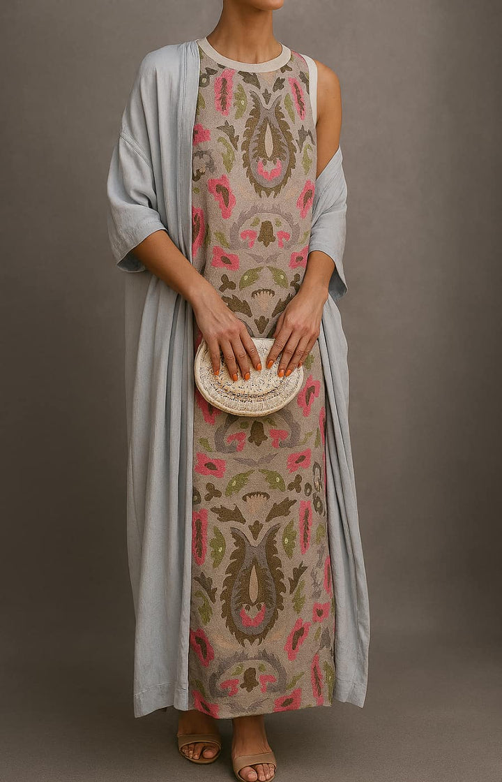 Ivorie Printed Dress