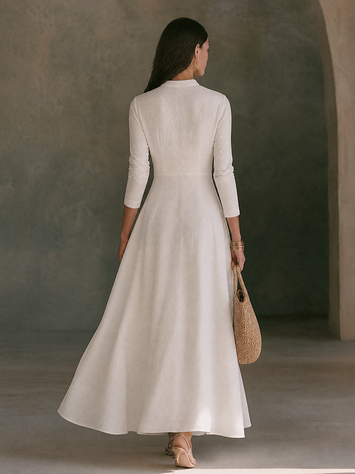 Thelma Linen Maxi Dress