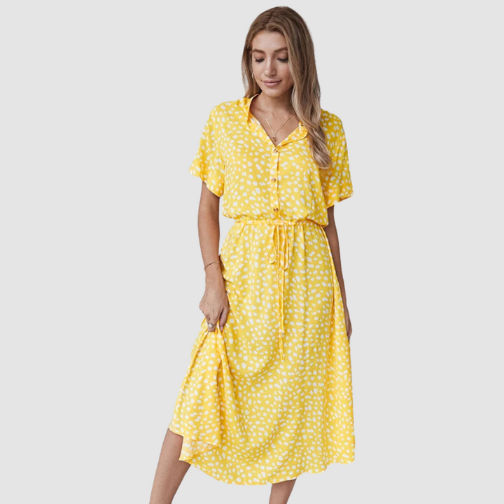 Divina Floral Boho Maxi Dress
