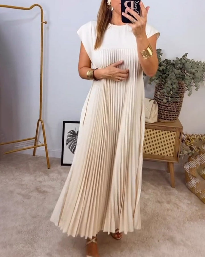 Giselle Effortlessly Elegant Pleated Dress