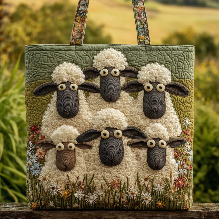 Handmade Bag with Sheep