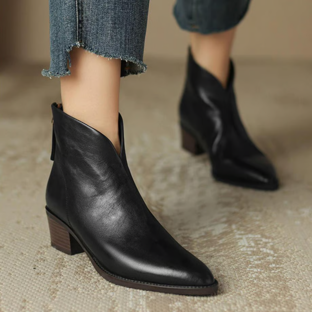 Carolyn Luxury Ankle Boots