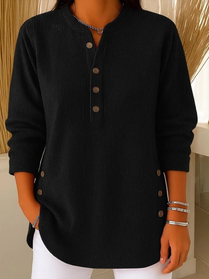 Eden | Button Henley-Tunic