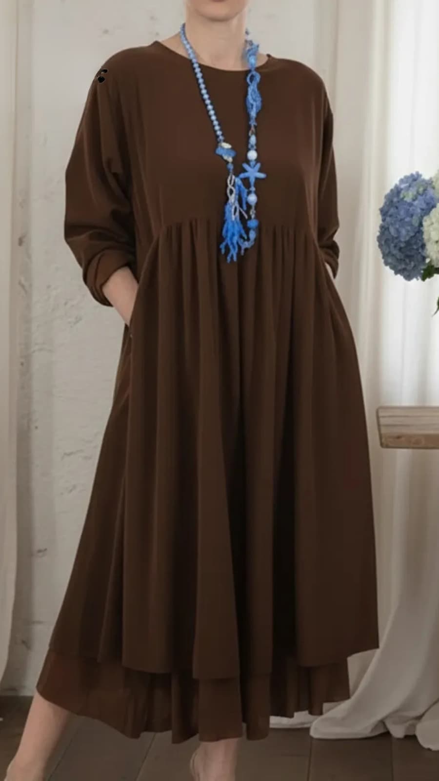 Lyra Casual Maxi Dress