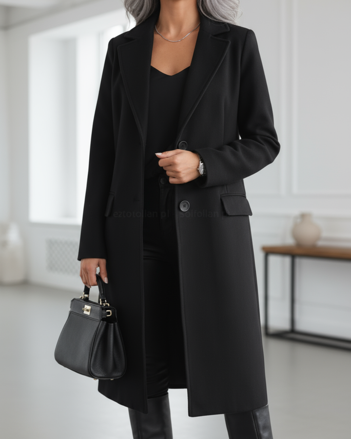 Anastacia Elegant Long Coat