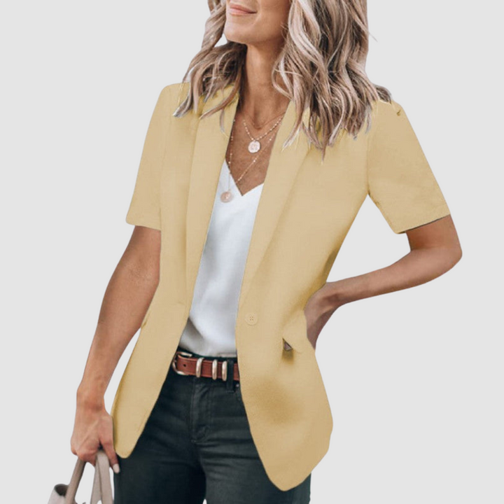 Dollie Modern Short-Sleeve Blazer