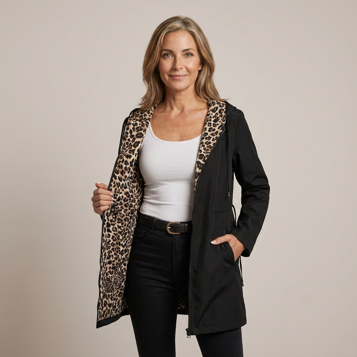Nikkie Reversible Hooded Coat