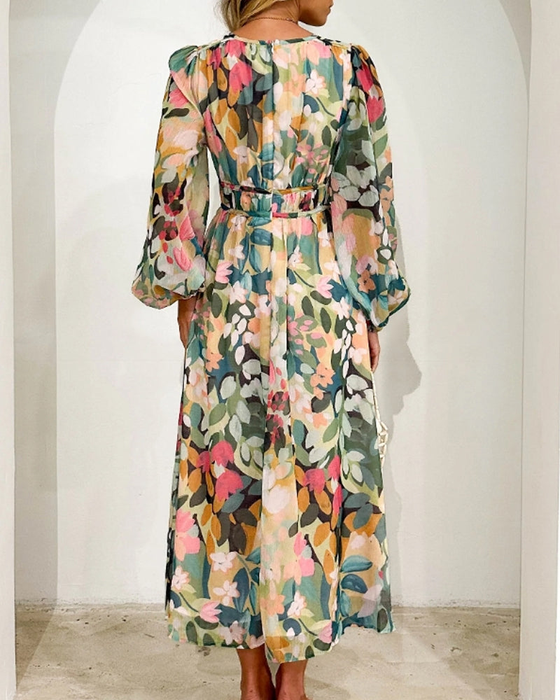 Corrine Chic Floral Dress
