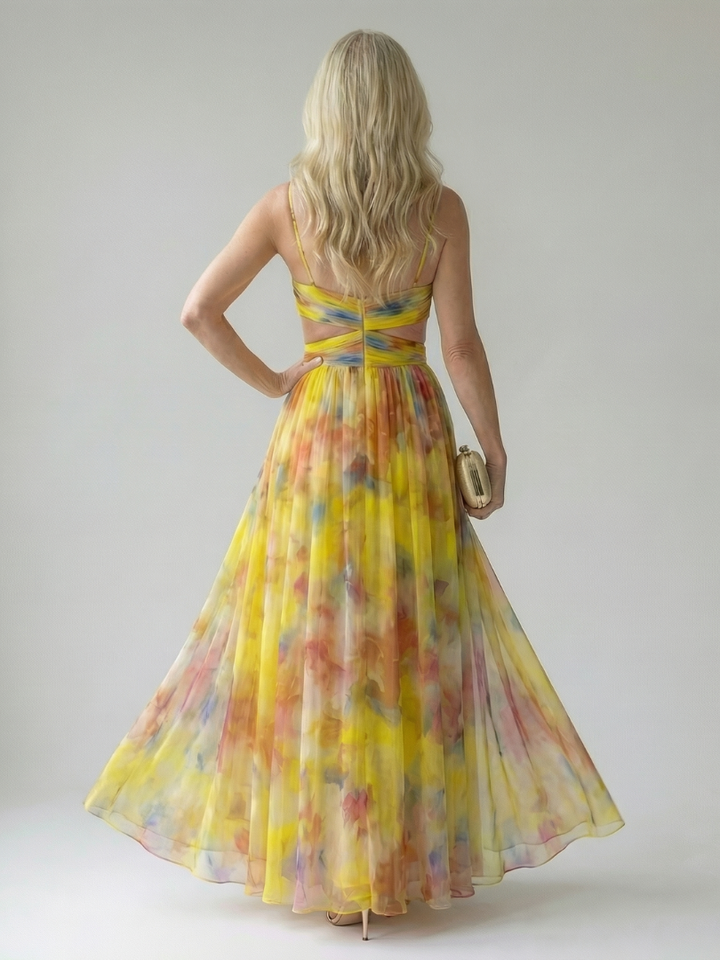 Isel Soft Wrap Maxi Dress