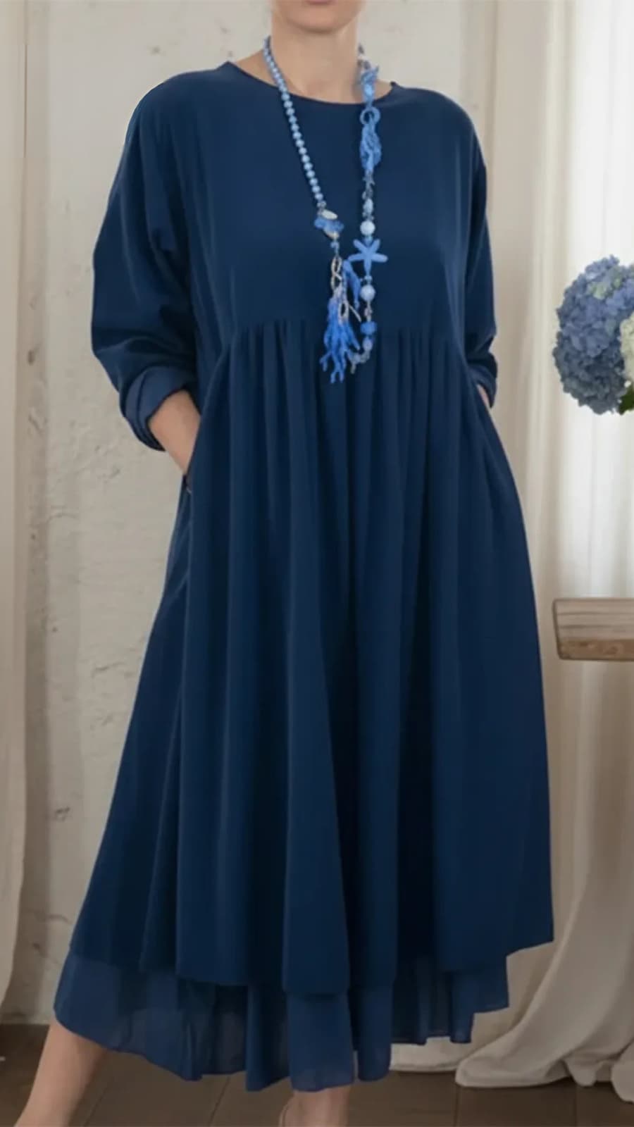 Lyra Casual Maxi Dress
