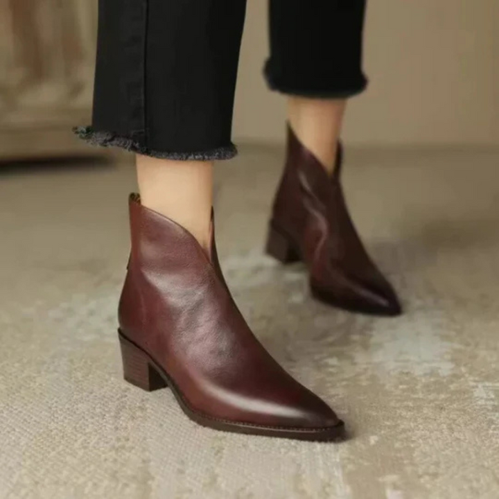Carolyn Luxury Ankle Boots