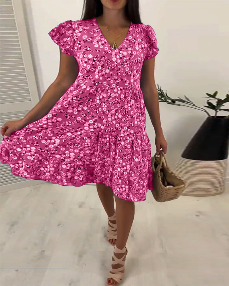 Samantha Chic Floral Dress